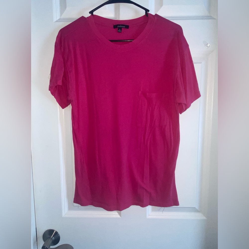 Solid Pink T-Shirt